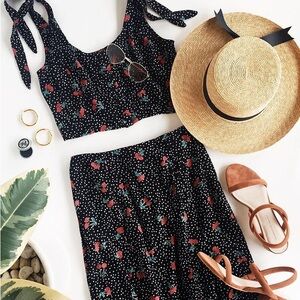 AMUSE SOCIETY VILLA SKIRT AND TOP